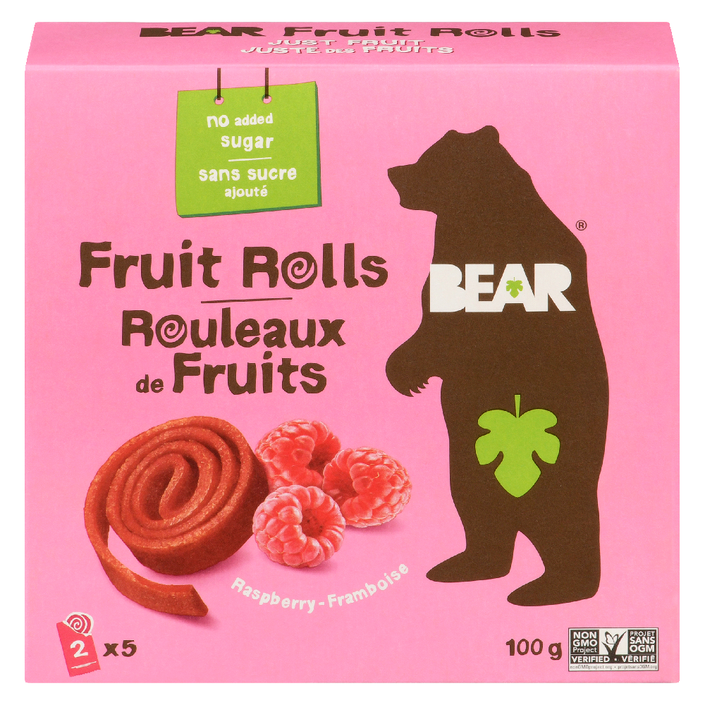 Raspberry Fruit Rolls 5x20g