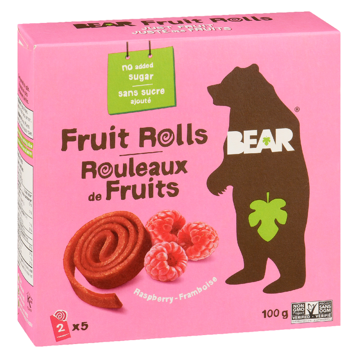 Raspberry Fruit Rolls 5x20g