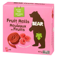 Load image into Gallery viewer, Raspberry Fruit Rolls 5x20g
