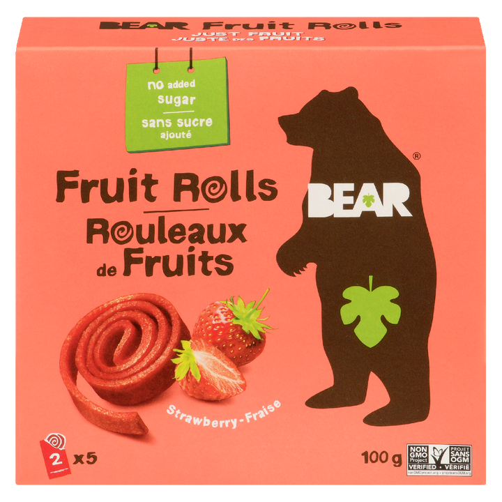 Strawberry Fruit Rolls 5x20g