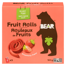 Load image into Gallery viewer, Strawberry Fruit Rolls 5x20g