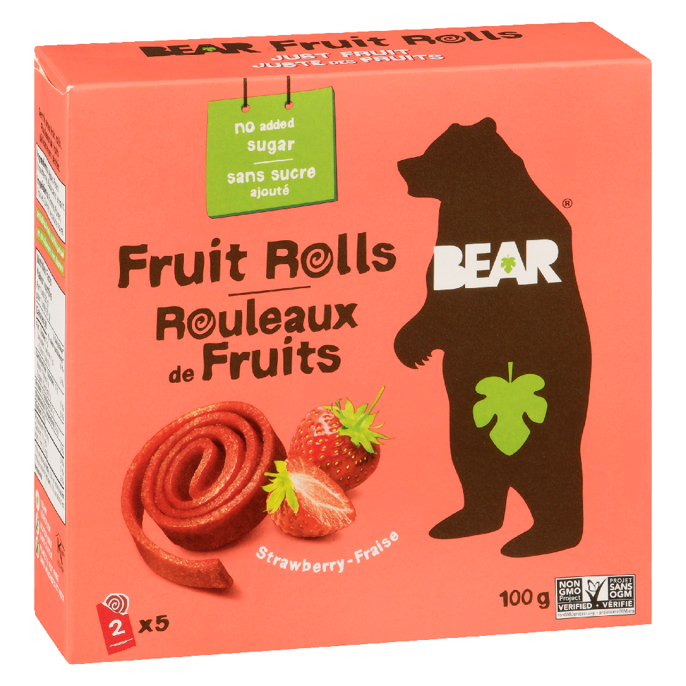 Strawberry Fruit Rolls 5x20g