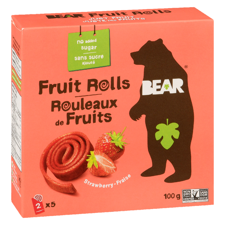 Strawberry Fruit Rolls 5x20g