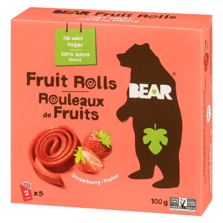 Strawberry Fruit Rolls 5x20g