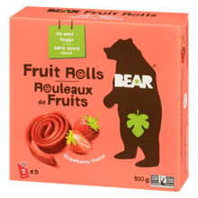 Load image into Gallery viewer, Strawberry Fruit Rolls 5x20g