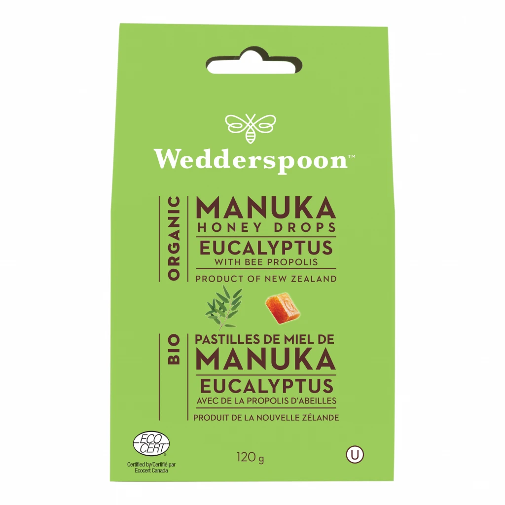 Org Manuka Honey Drops Eucalyptus by Wedderspoon