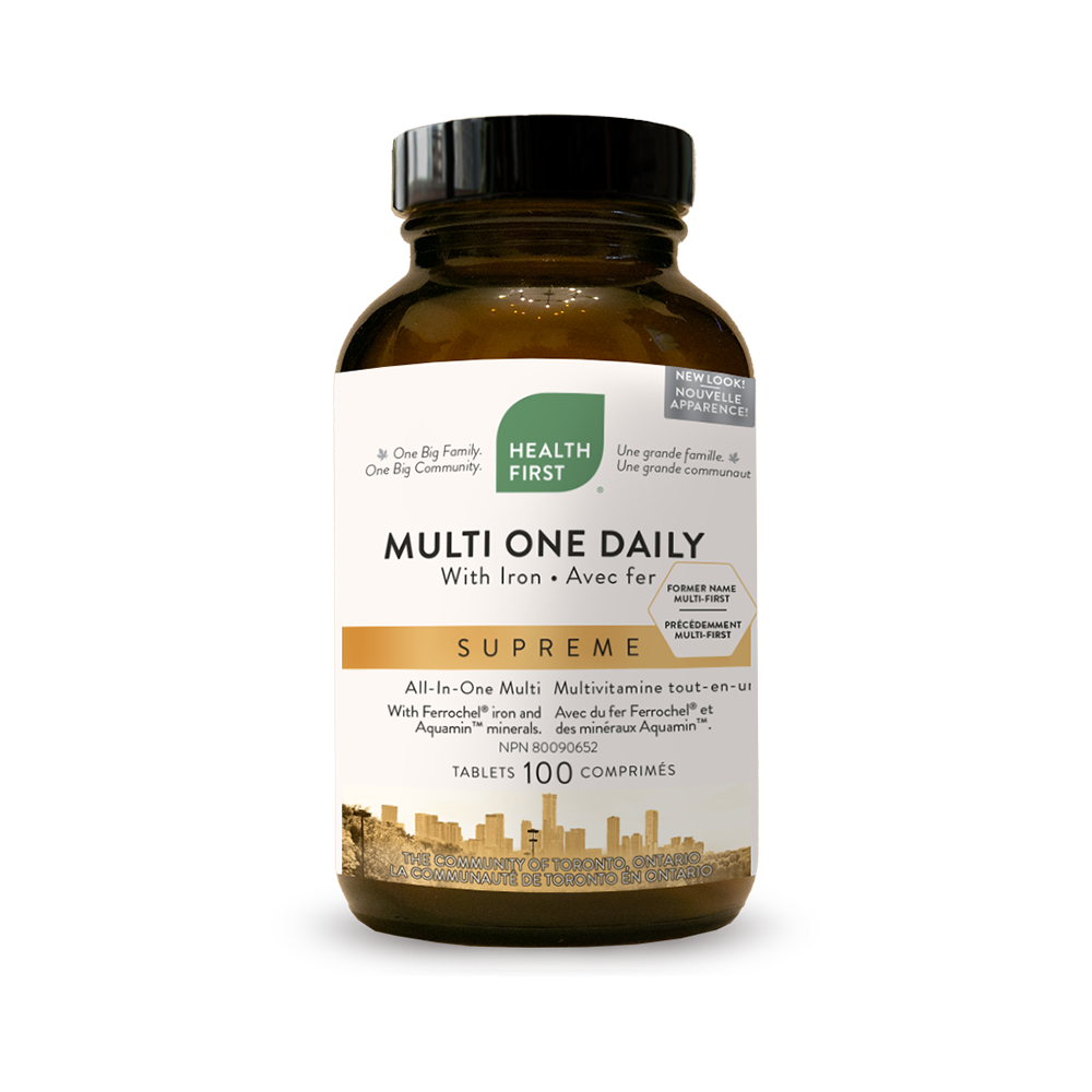 Health First Multi One Daily Supreme With Iron, 100 tablets