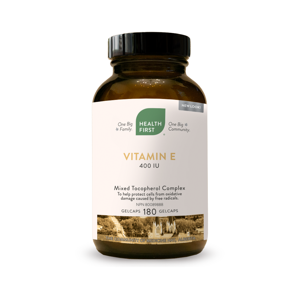 Vit E 400IU Mix Toco 180cap