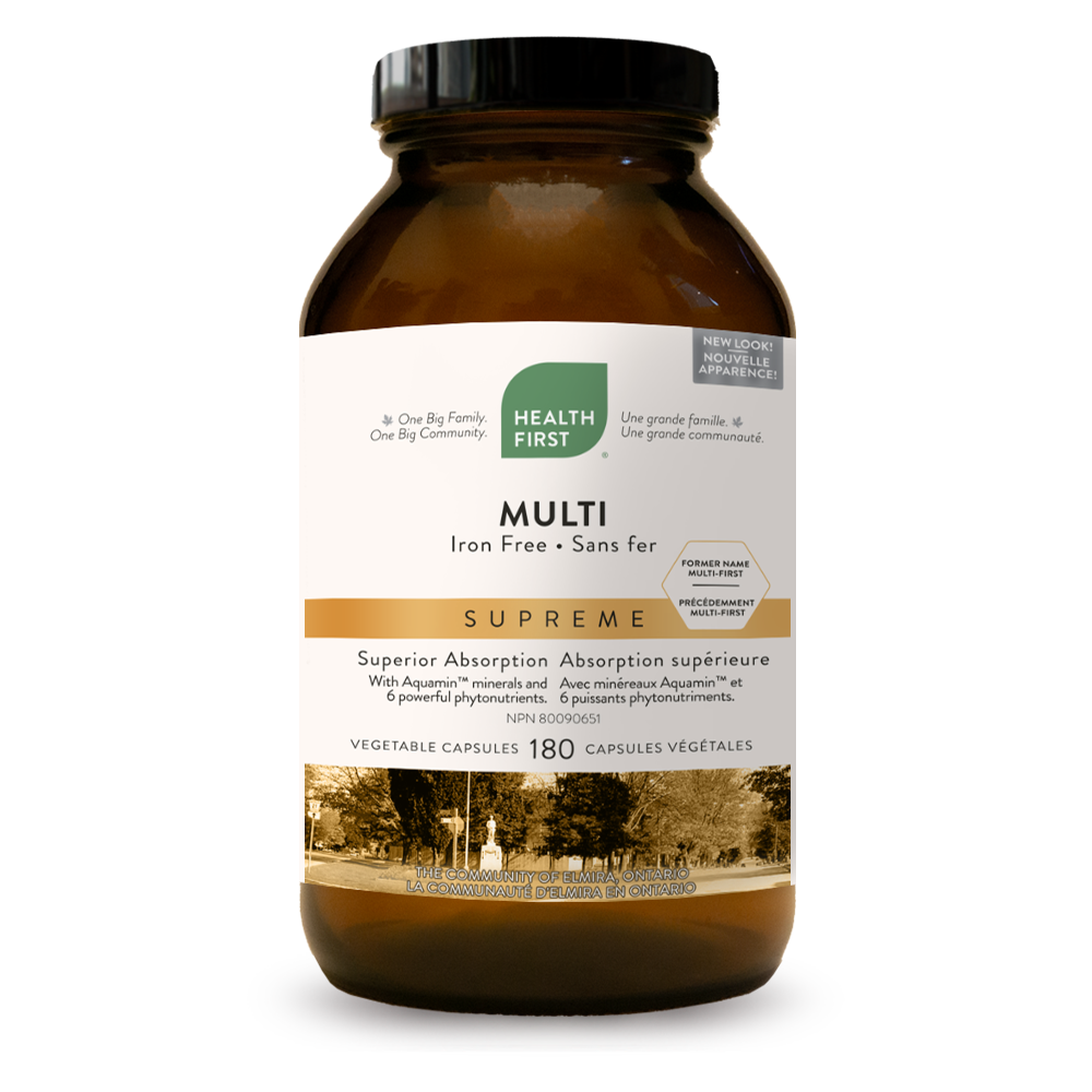 Health First Multi Supreme Iron Free, 180 vegetable capsules