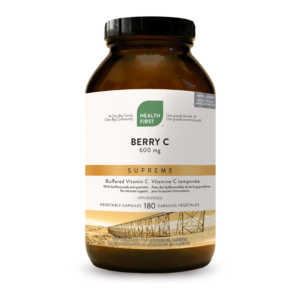 Health First Berry C Supreme, 180 vegetable capsules