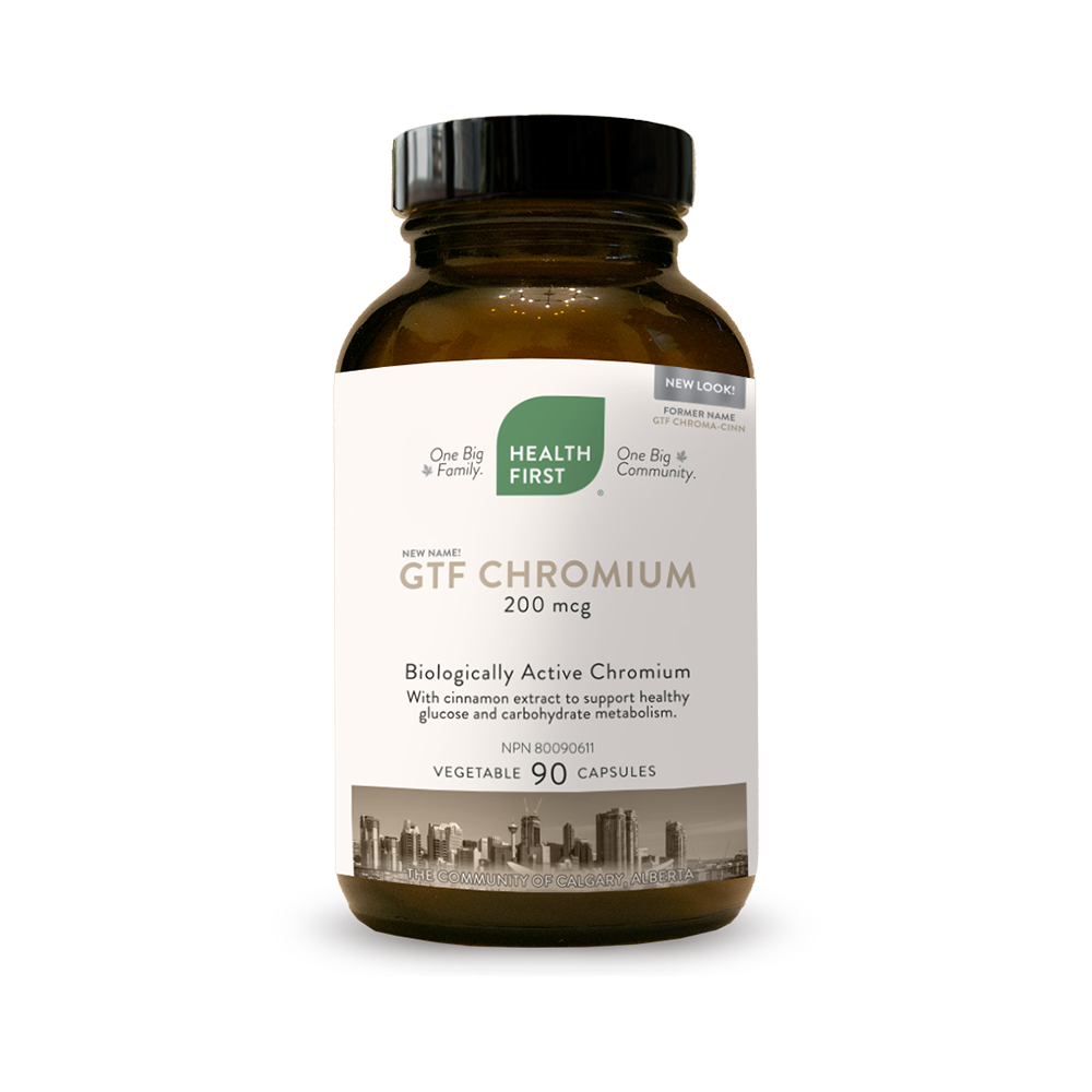 Health First GTF Chromium, 90 vegetable capsules