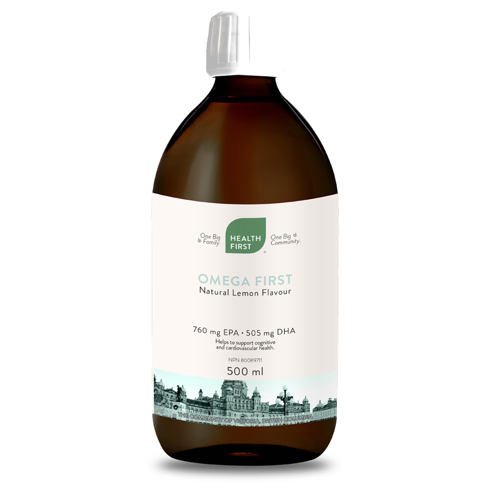 Health First Omega First, 500 ml - Lemon
