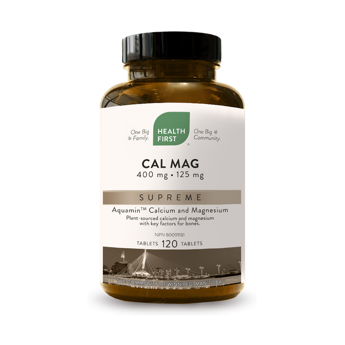 Health First Cal Mag Supreme, 120 tablets