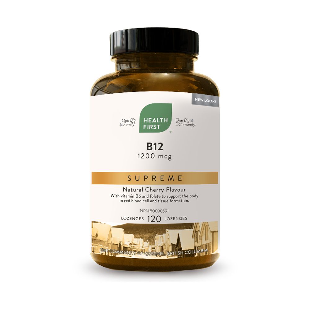 Health First B12 Supreme, 120 lozenges - Natural Cherry
