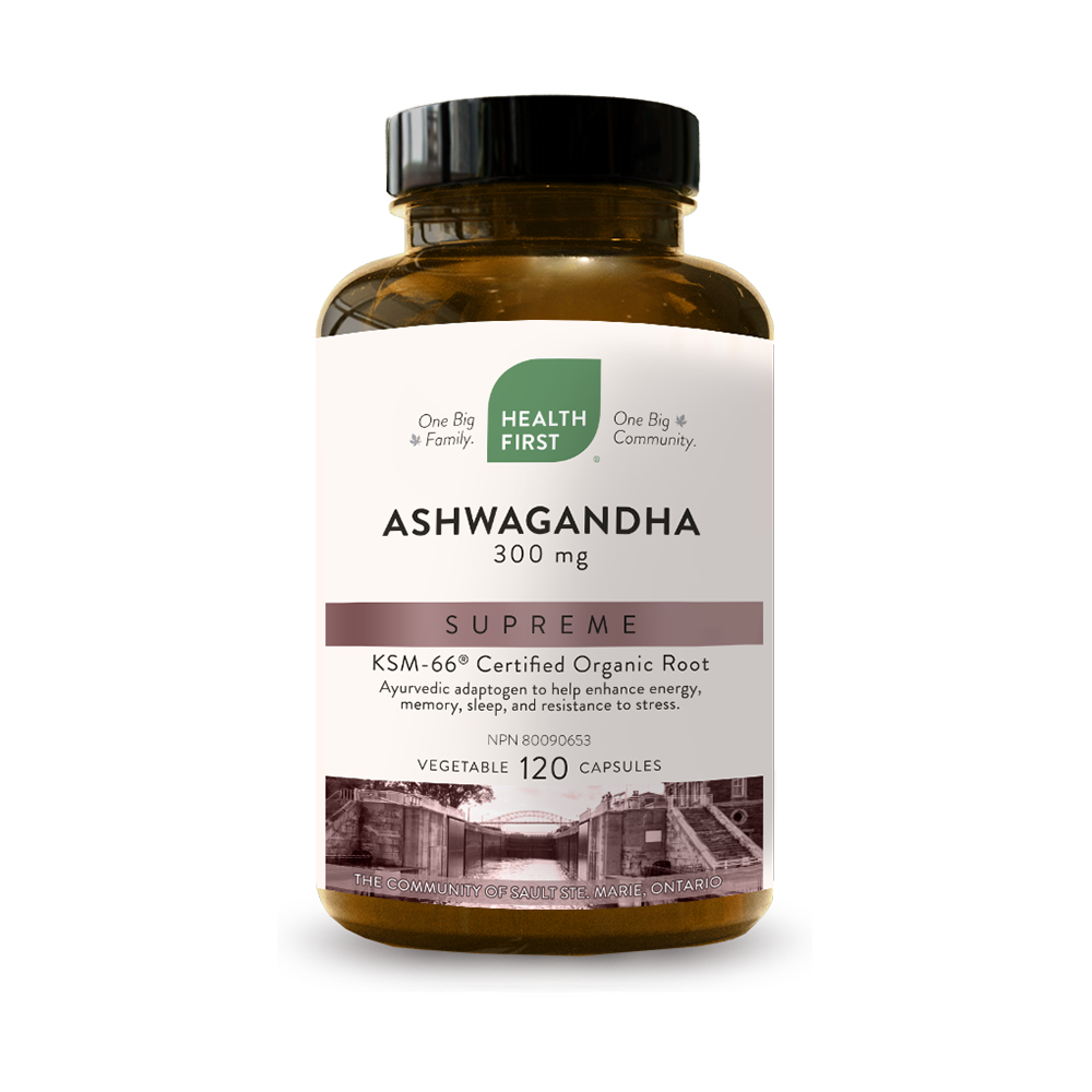 Health First Ashwagandha Supreme, 120 vegetable capsules