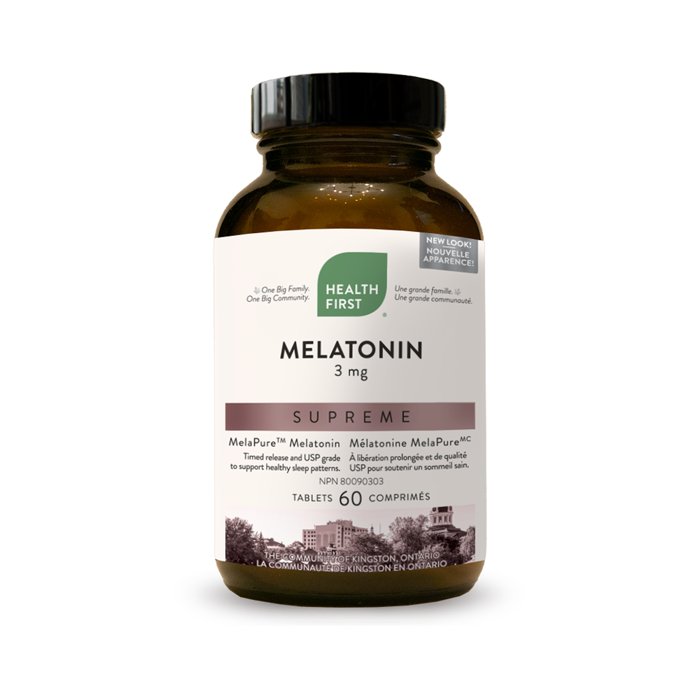 Health First Melatonin Supreme, 60 time release tablets