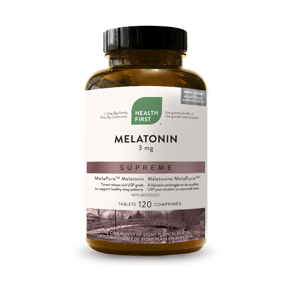 Health First Melatonin Supreme, 120 time release tablets