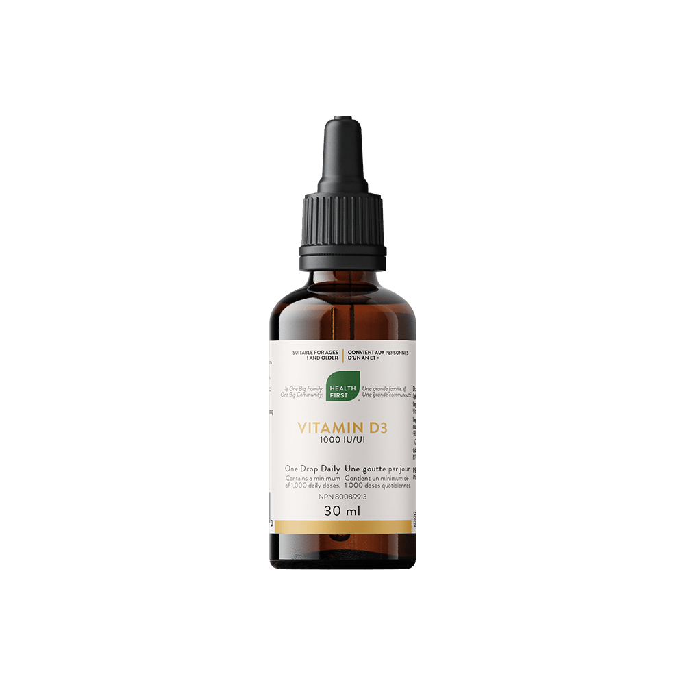 Health First Vitamin D3 One Drop Daily, 30 ml