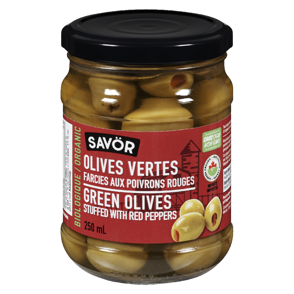 Green Stuffed Olives 250ml