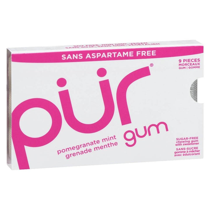 Pomegranate Mint Gum 9pc