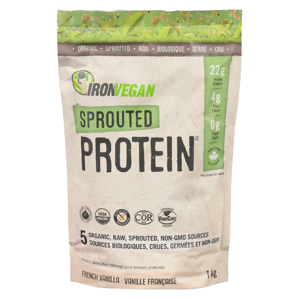 Iron Vegan Sprouted Protein Vanilla 1kg
