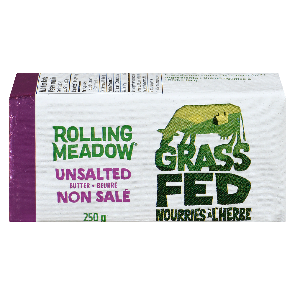 Unsalted Grass Fed Butter 250g