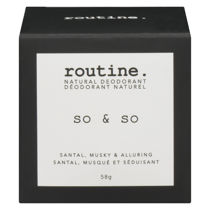 So &amp; So Deodorant Jar 58g