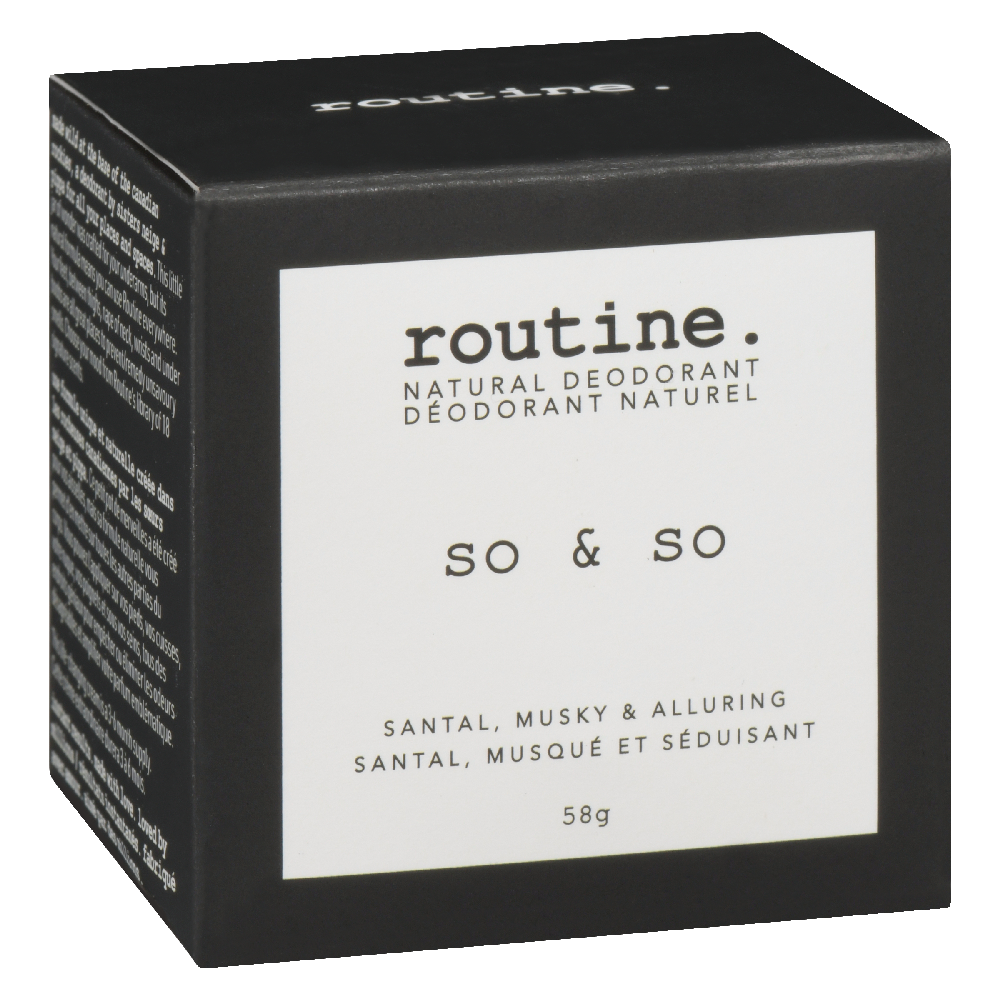 So &amp; So Deodorant Jar 58g