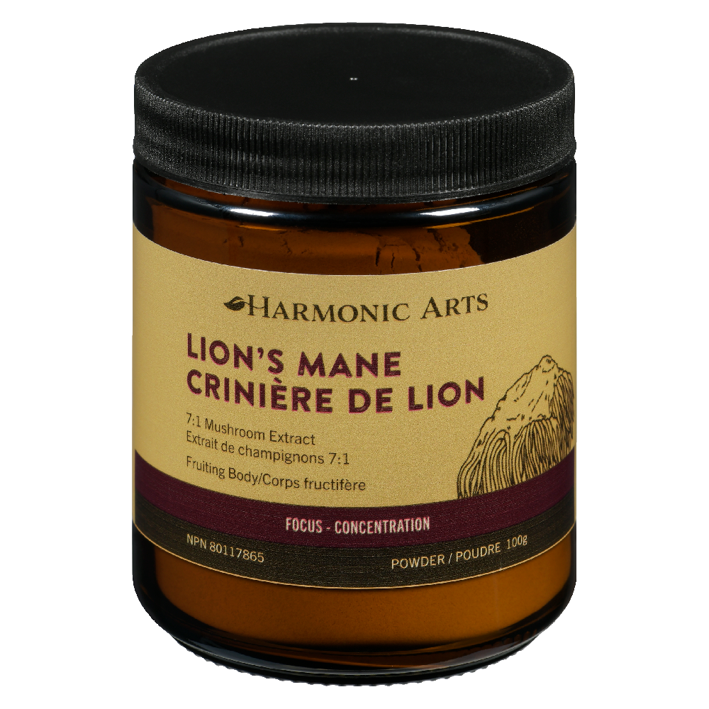 Lions Mane Concentrated Mushroom Powder 100g