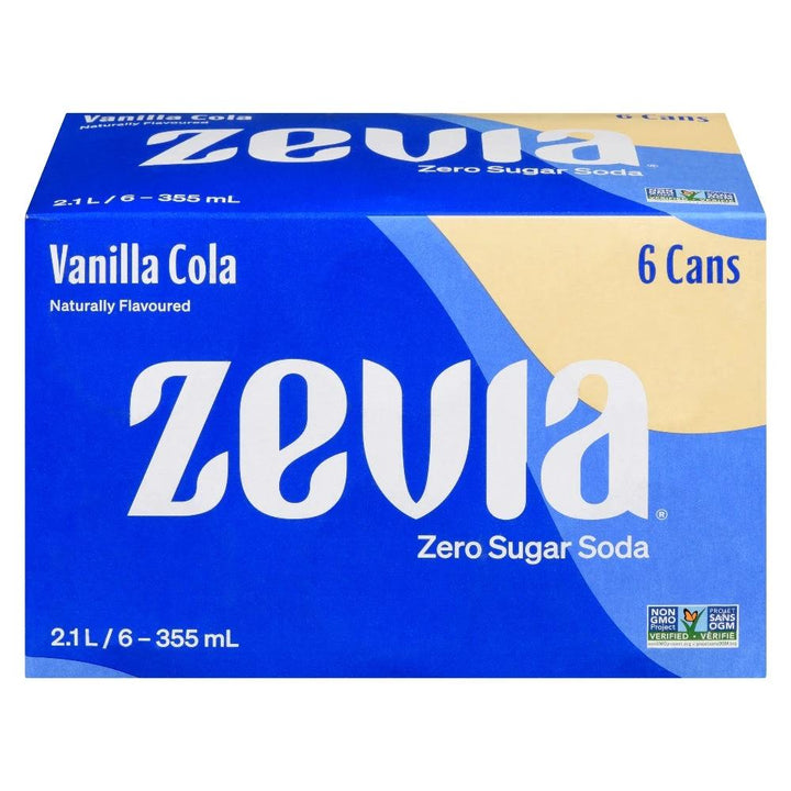 Vanilla Cola Soda 6 pack