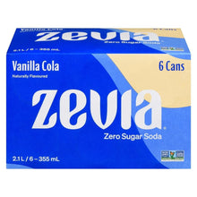 Load image into Gallery viewer, Vanilla Cola Soda 6 pack