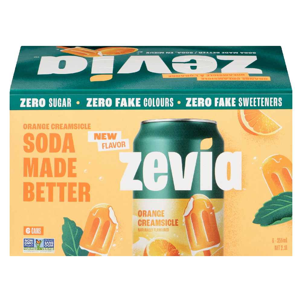 Orange Creamsicle Soda 6pack