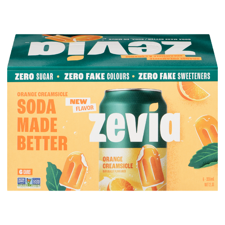 Orange Creamsicle Soda 6pack
