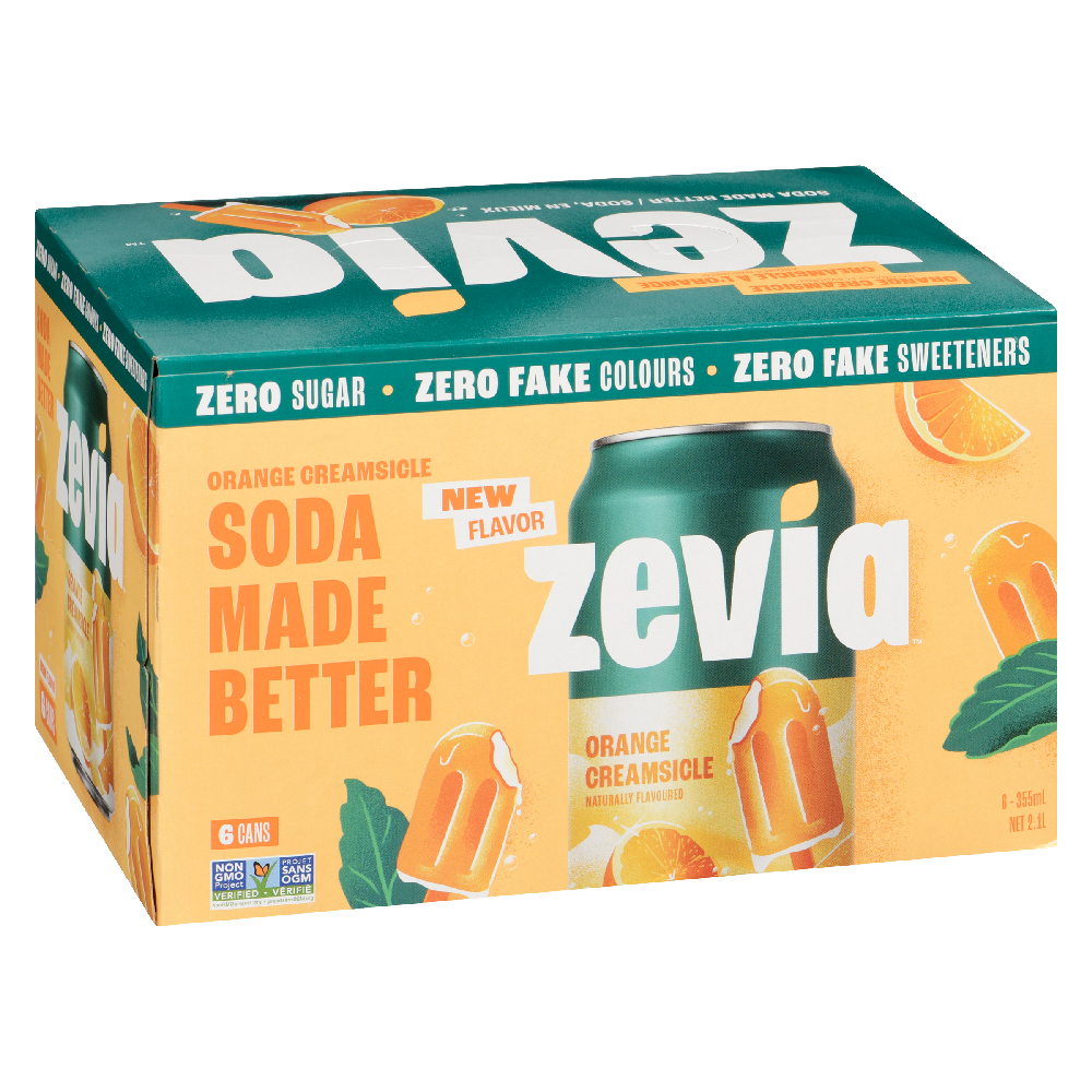 Orange Creamsicle Soda 6pack
