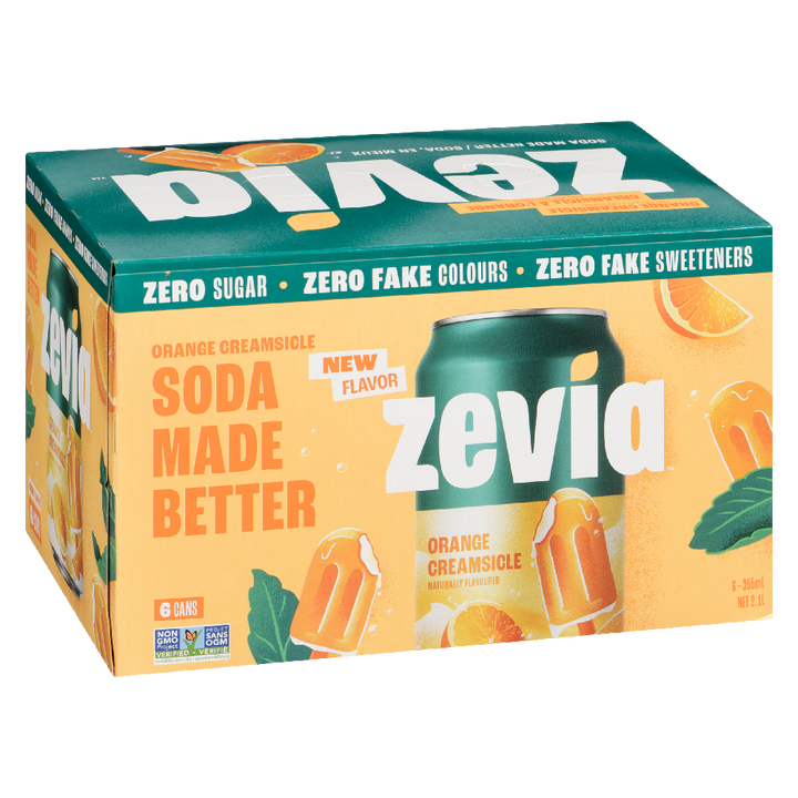Orange Creamsicle Soda 6pack