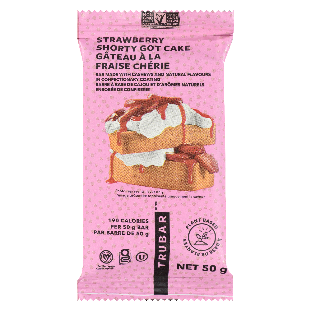 Strawberry Shorty Got Cake Bar 50g