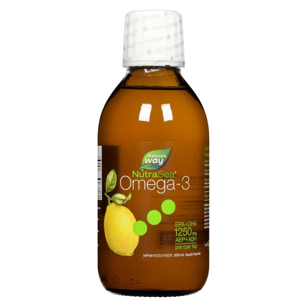 NutraSea Omega-3, Lemon / 6.8 fl oz (200 ml)