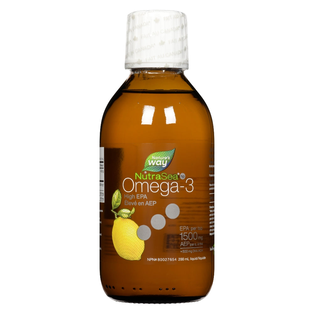 NutraSea HP Omega-3, Lemon / 6.8 fl oz (200 ml)