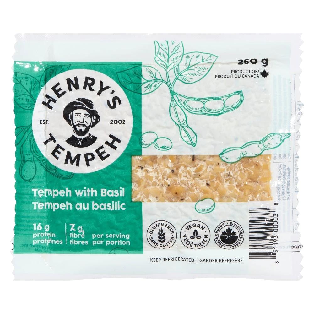 Tempeh Soy Basil 250g