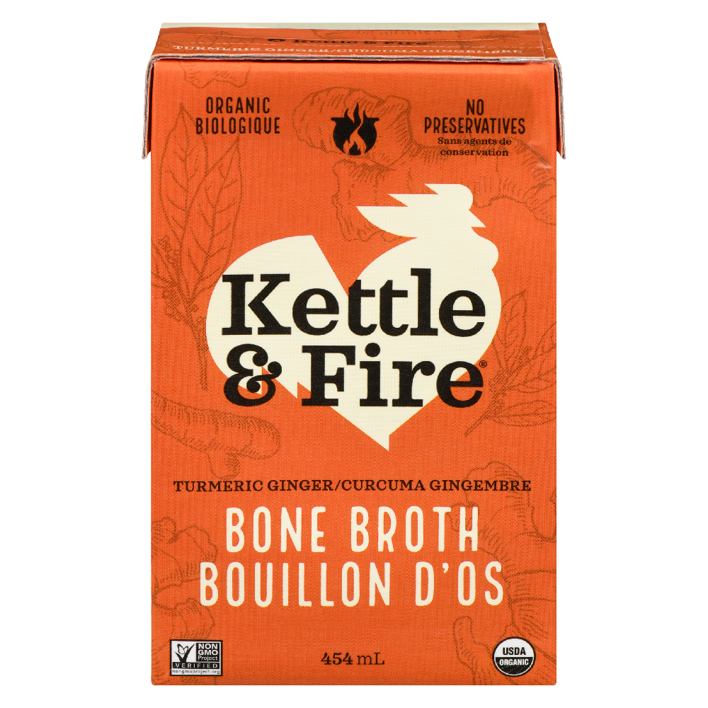 Turmeric Ginger Chicken Bone Broth 454ml