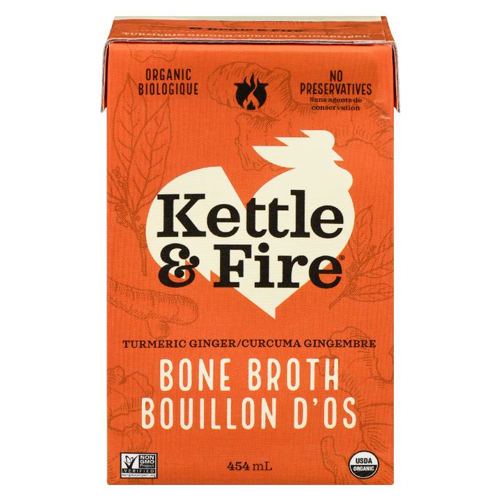Turmeric Ginger Chicken Bone Broth 454ml