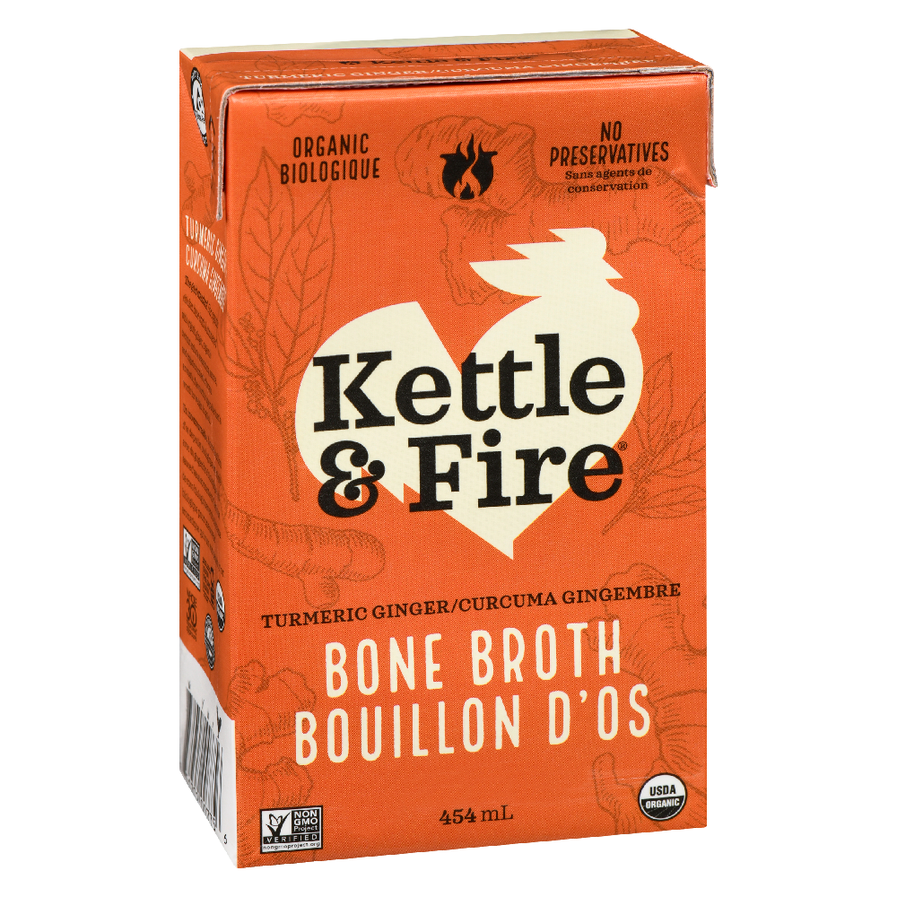 Turmeric Ginger Chicken Bone Broth 454ml