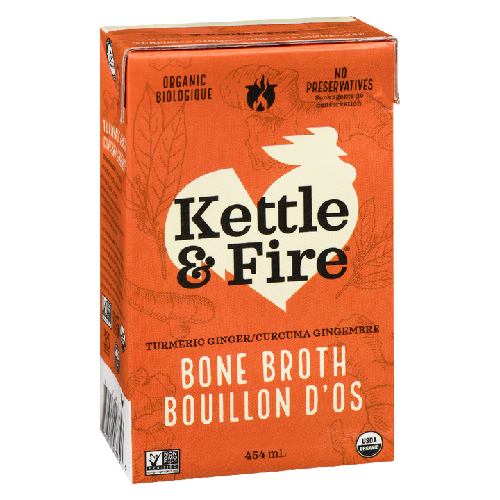 Turmeric Ginger Chicken Bone Broth 454ml