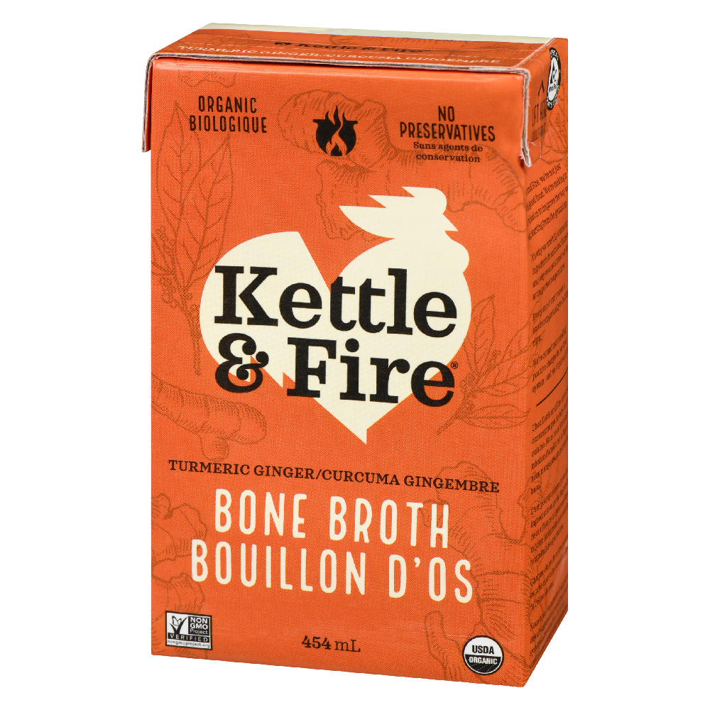Turmeric Ginger Chicken Bone Broth 454ml