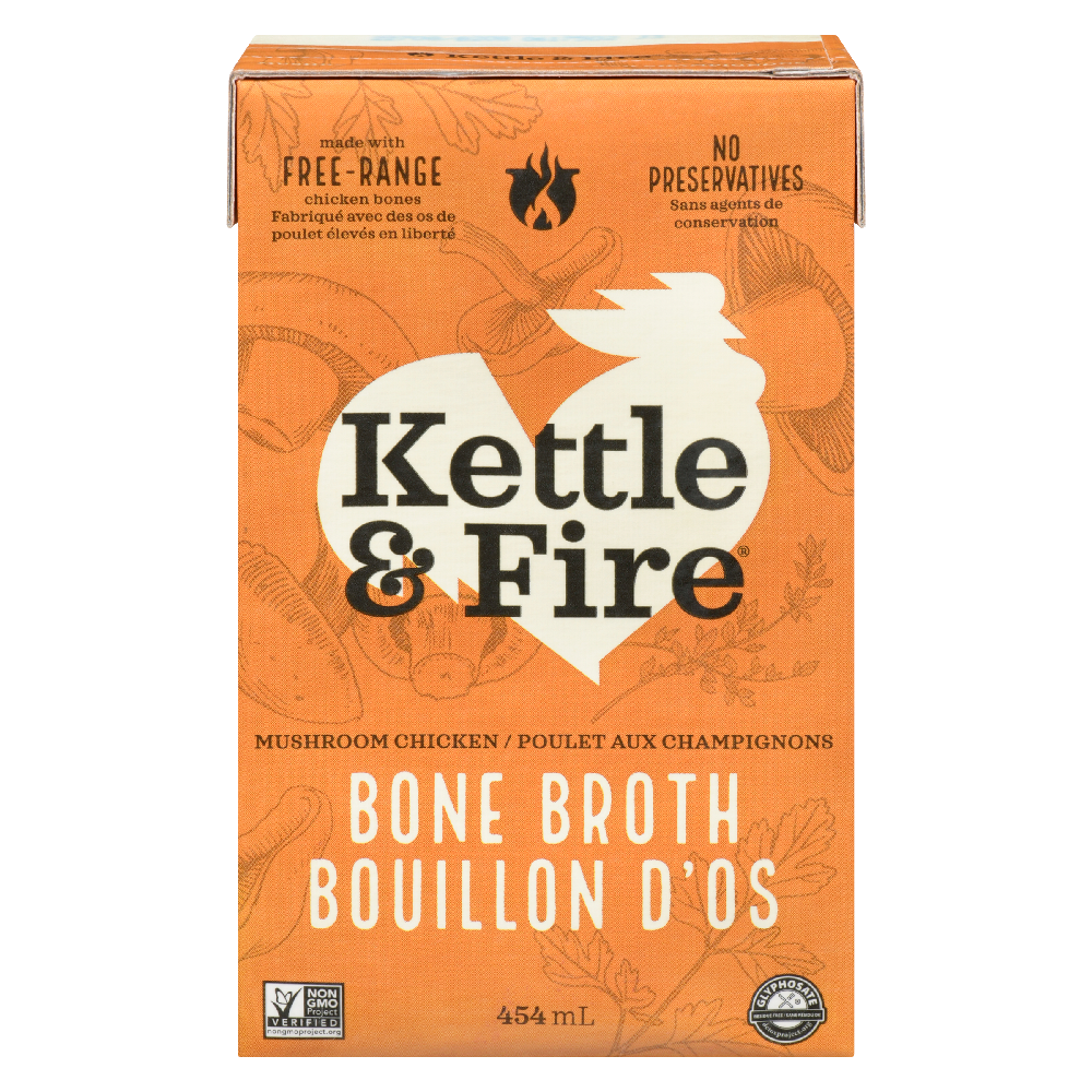 Mushroom Chicken Bone Broth 454ml