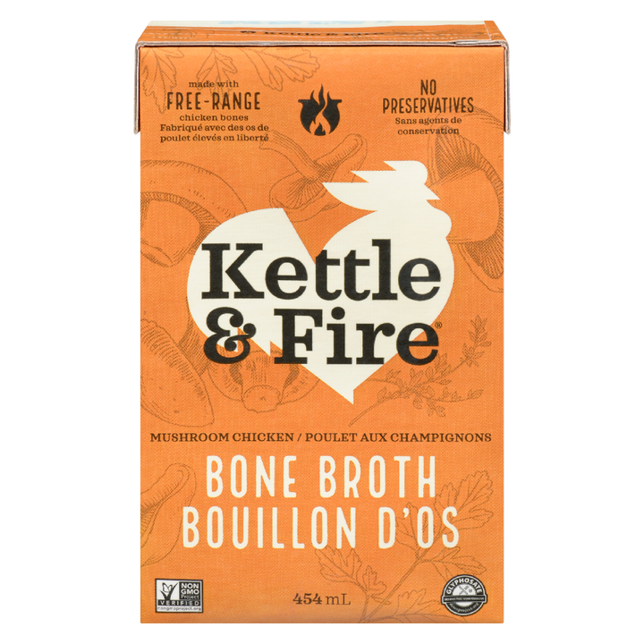 Mushroom Chicken Bone Broth 454ml