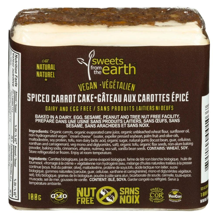 Cake Spiced Carrot 1 100g