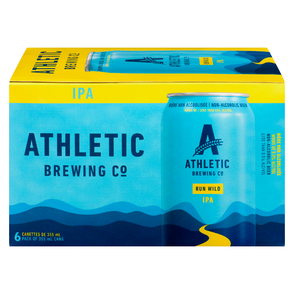 Run Wild IPA Non-Alcoholic Brew 6x355ml