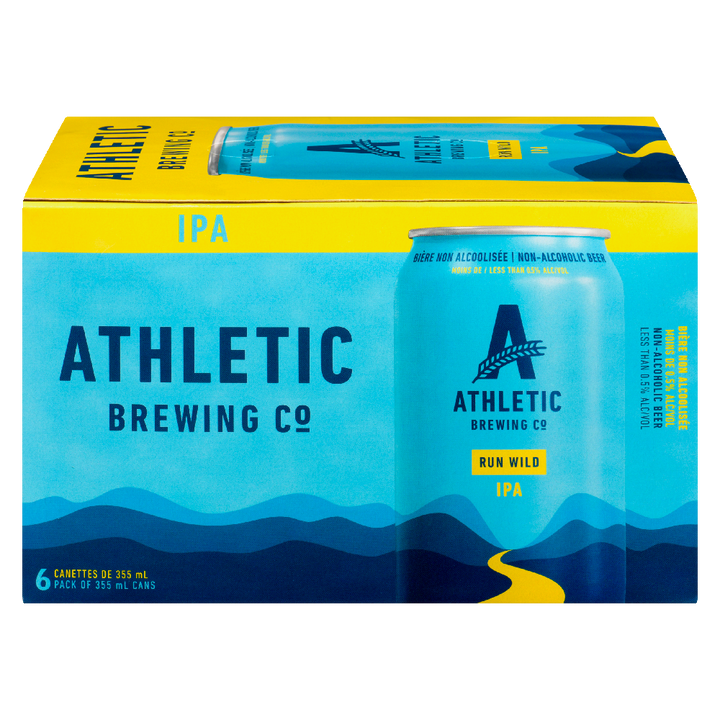 Run Wild IPA Non-Alcoholic Brew 6x355ml