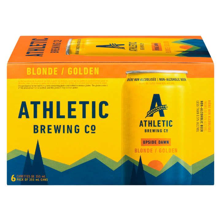 Upside Dawn Golden Non-Alcoholic Brew 6x355ml